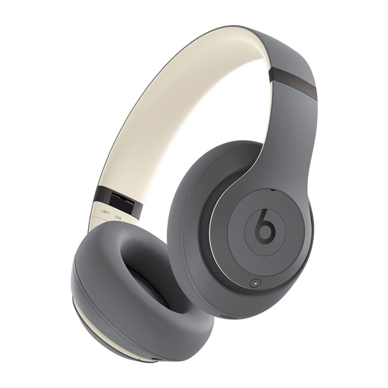Beats Studio Pro – Wireless Bluetooth Noise Cancelling Headphones, Personalised Spatial Audio, USBC Lossless Audio, Apple & Android Compatibility, Up to 40 Hours Battery Life – Sand Grey