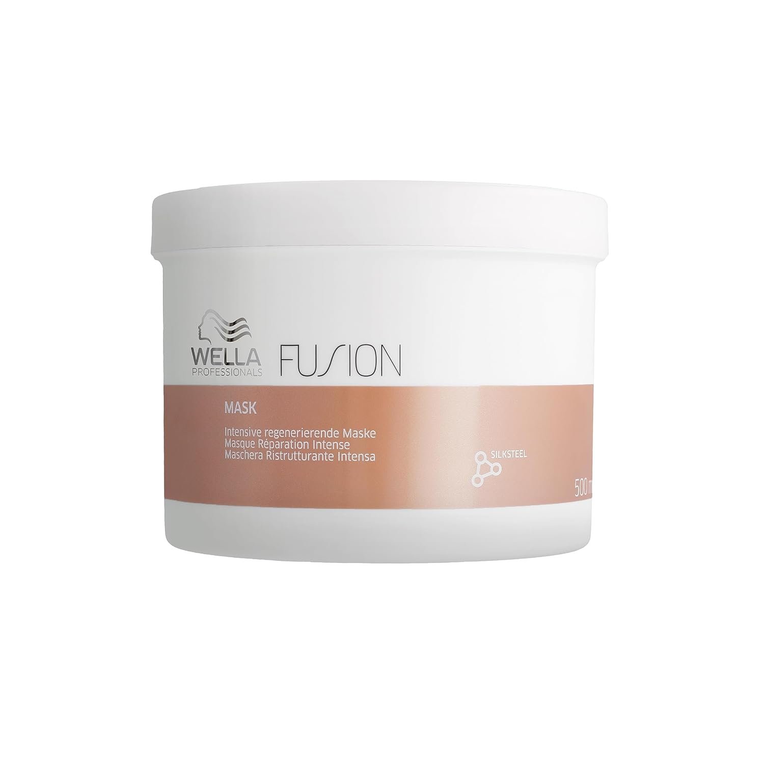 Wella Professionals Fusion Intense Repair Mask - Intense Repair Detangling Hair Mask for Dry & Damaged Hair - Smoothening, Boost Shine & Protect Hair Against Breakage 500ml