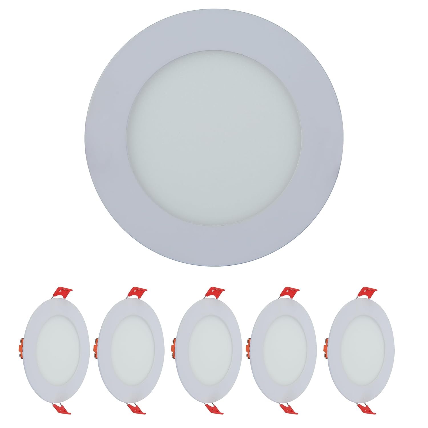 TEKLED LED Round Recessed Ceiling Light view 1