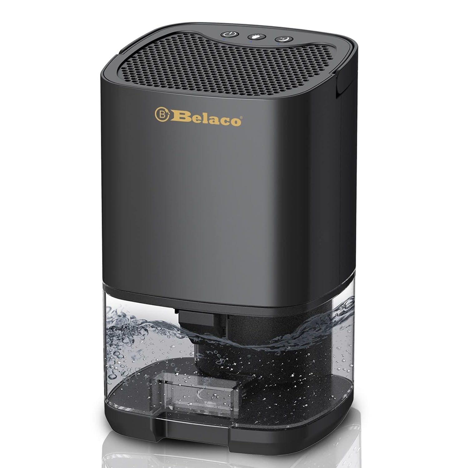 Belaco Dehumidifier 1000ml Portable Air Dehumidifier for Damp, Mould, Moisture in Home, Bedroom, Kitchen, Caravan, Office, Garage, Basement, Bathroom, Wardrobe