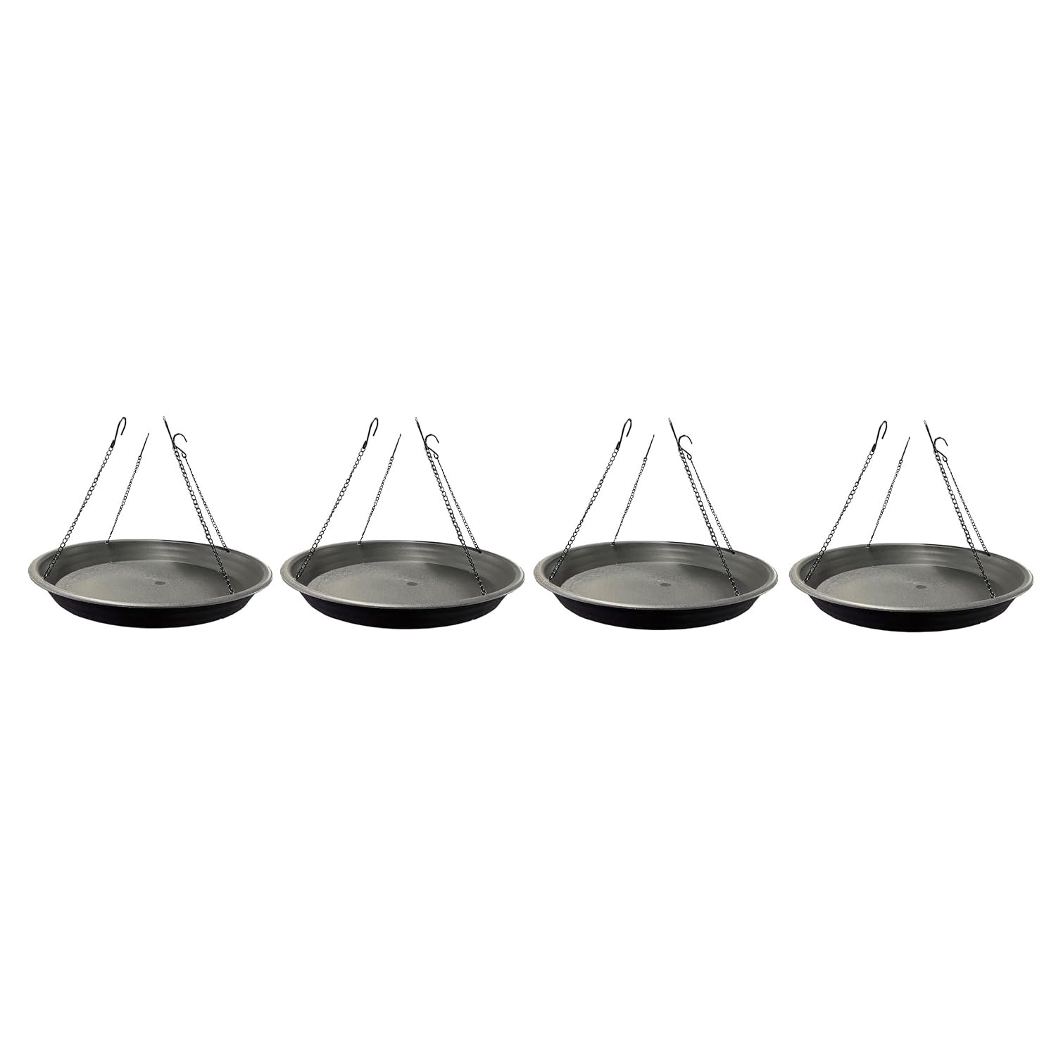 Selections Large Bird Feeder Seed Catcher Tray Attachment To Stop Mess (Pack of 4)
