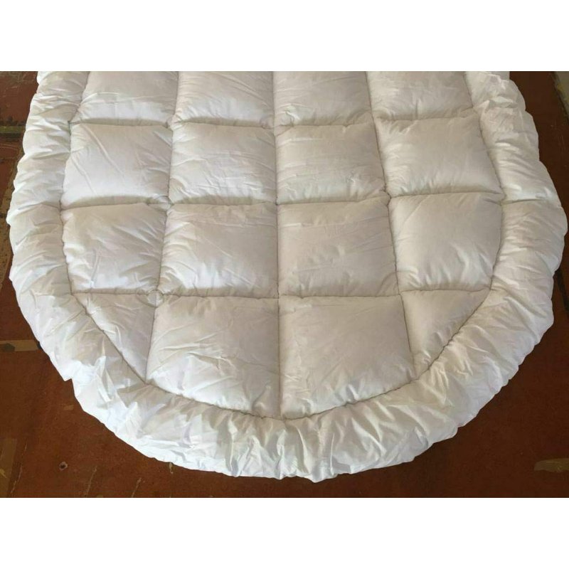 Greens of Bournemouth Caravan Mattress Topper Left/Right Hand Cutoff or Island Bed (Island)