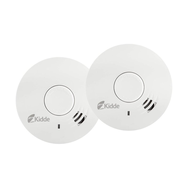 Kidde 10Y29 RB Ten Year Life Sealed Battery Smoke Alarm Twin Pack