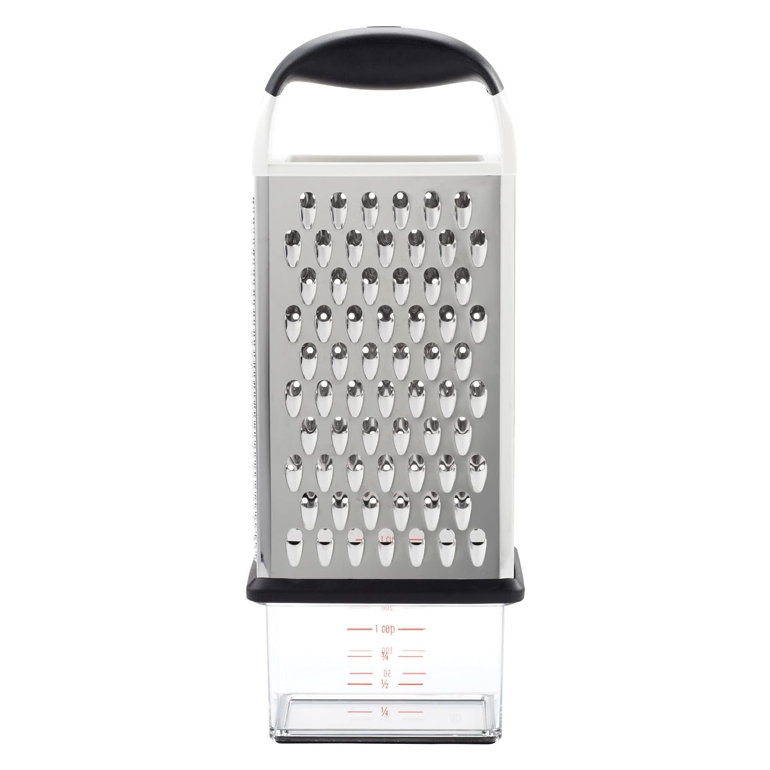 OXO Good Grips Box Grater,Silver/Black