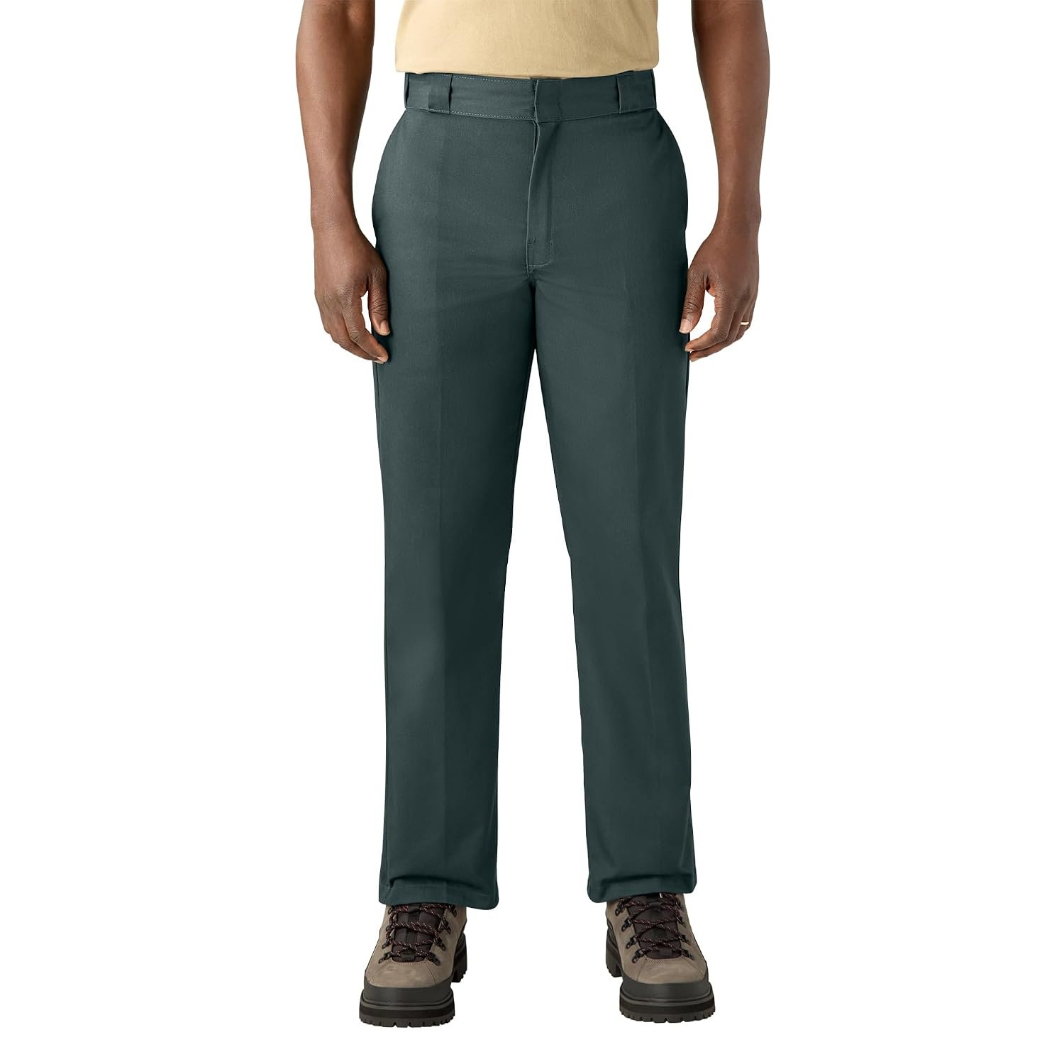 Dickies Men's Original 874 Work Pants, Hunter Green V1, 32W x 32L