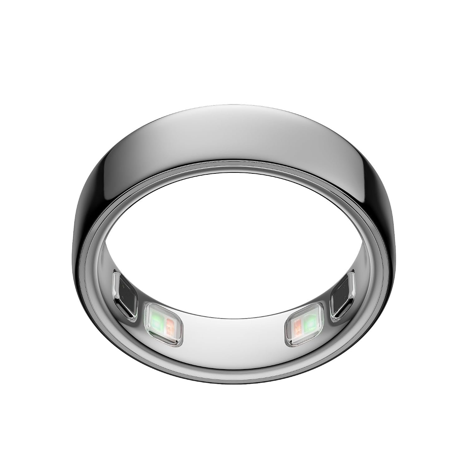 Oura Ring 5 Silver - Size 8 - Size Before You Buy