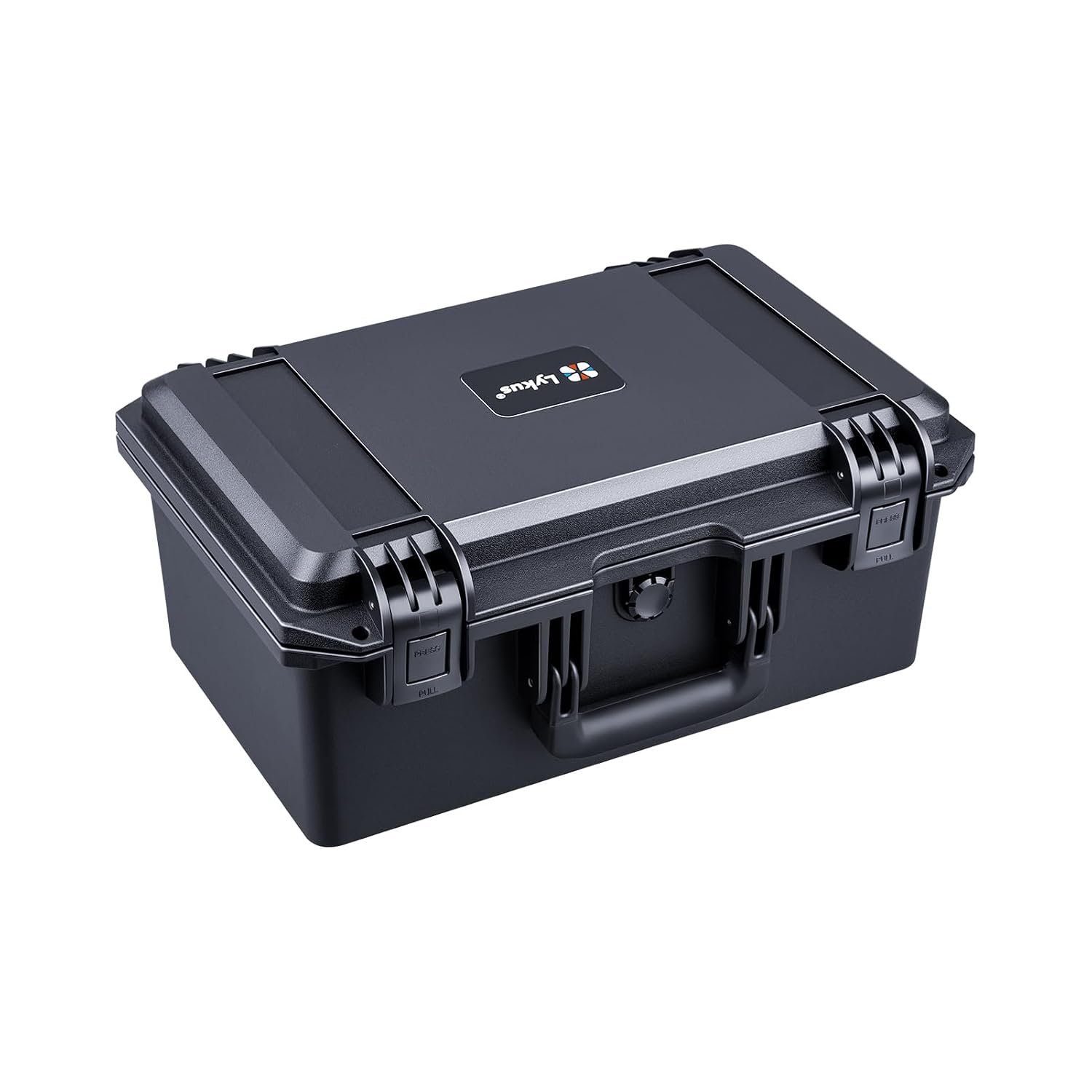 Lykus HC-3920 Waterproof Hard Case with Customizable Foam Insert, Interior Size 38,9x22,7x17 cm, Suitable for Camera, Lens, Drone, mic, Flashlight, Electronics, Tools, and More