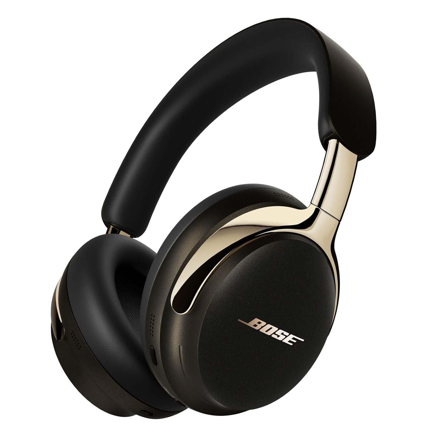 Bose QuietComfort Ultra Bluetooth Headphones (2nd Gen), Wireless Headphones with Spatial Audio, Over Ear Noise Cancelling with Mic, Up to 30 Hours of Play time, Desert Gold - Limited Edition