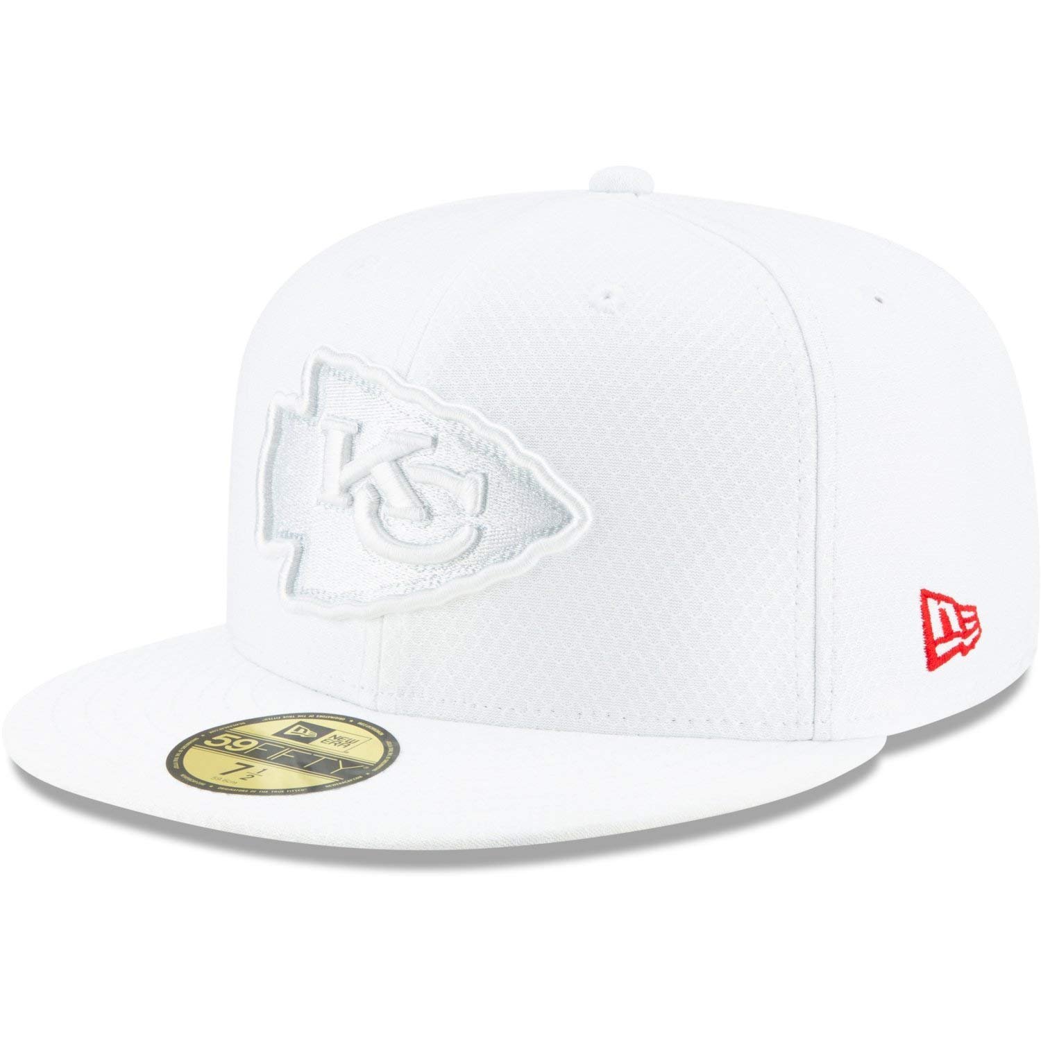New Era 59Fifty Cap - Platinum Sideline Kansas City Chiefs - 7 5/8