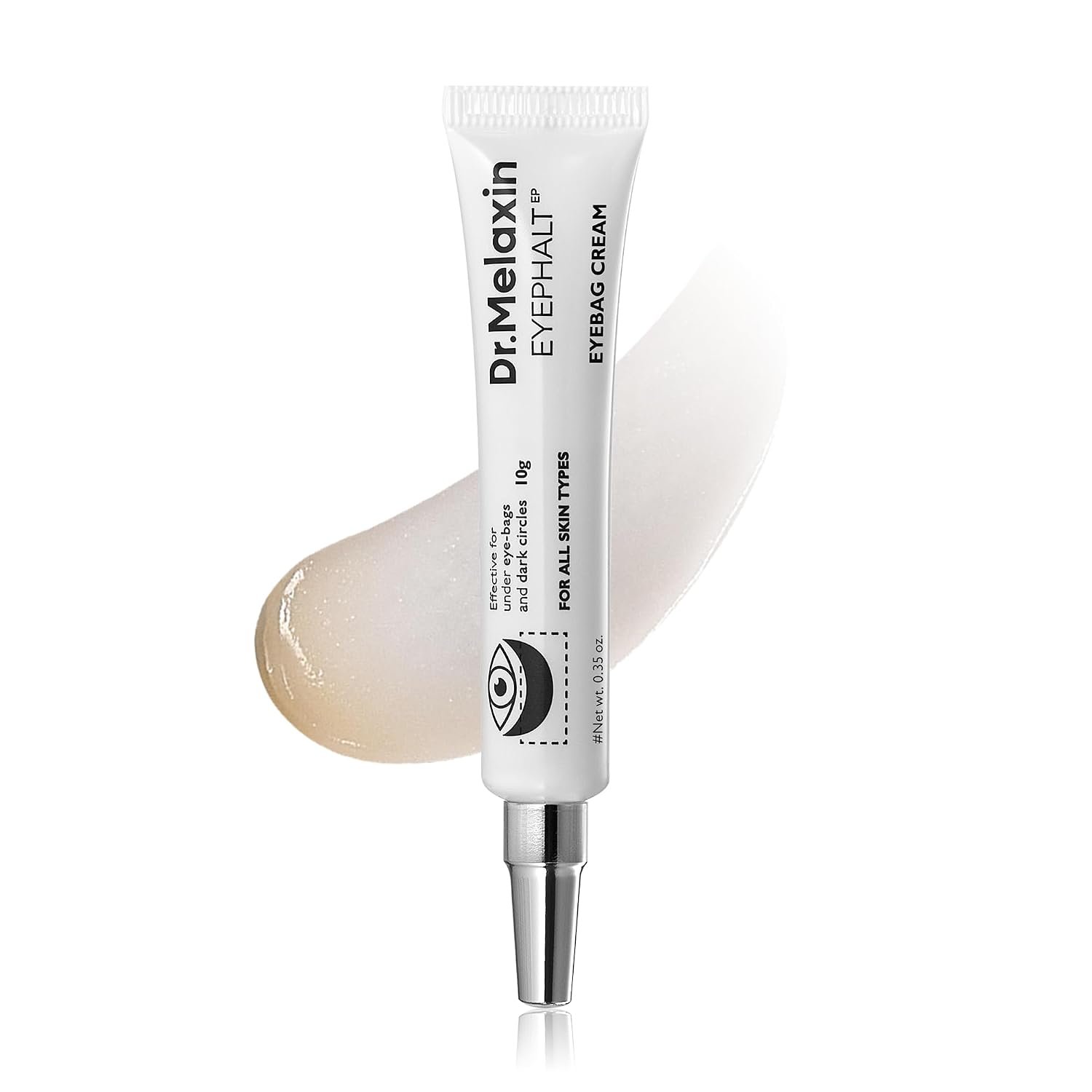 Dr.Melaxin Eyephalt Eye Cream (10g / 0.35 oz) – Under Eye Cream for Eye Bags & Puffiness, Firming & Lifting Eye Treatment for Dark Circles & Wrinkles, EGF K-Beauty
