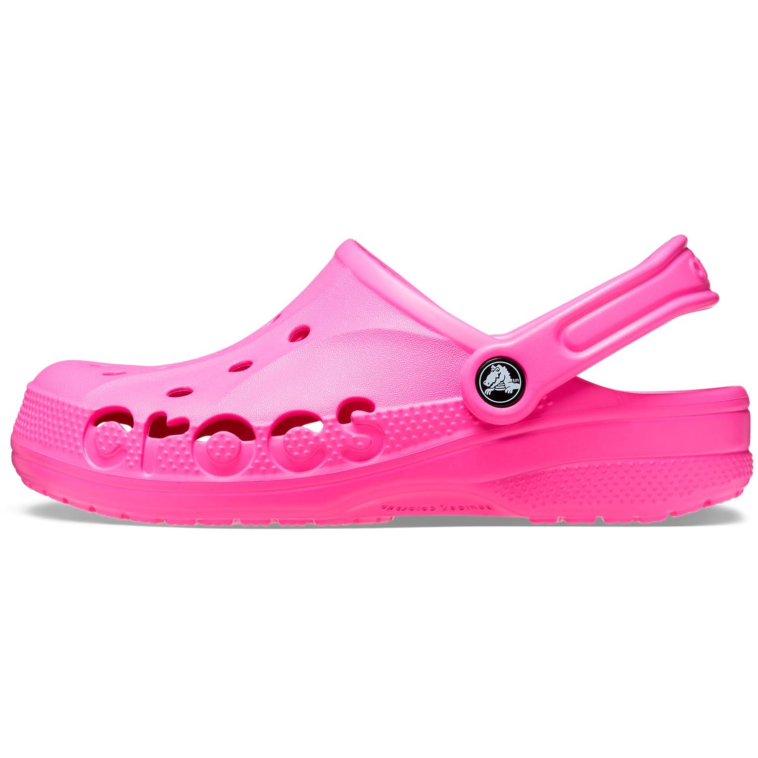 Crocs Unisex Baya Clog Electric Pink Size 7 UK Men/ 8 UK Women