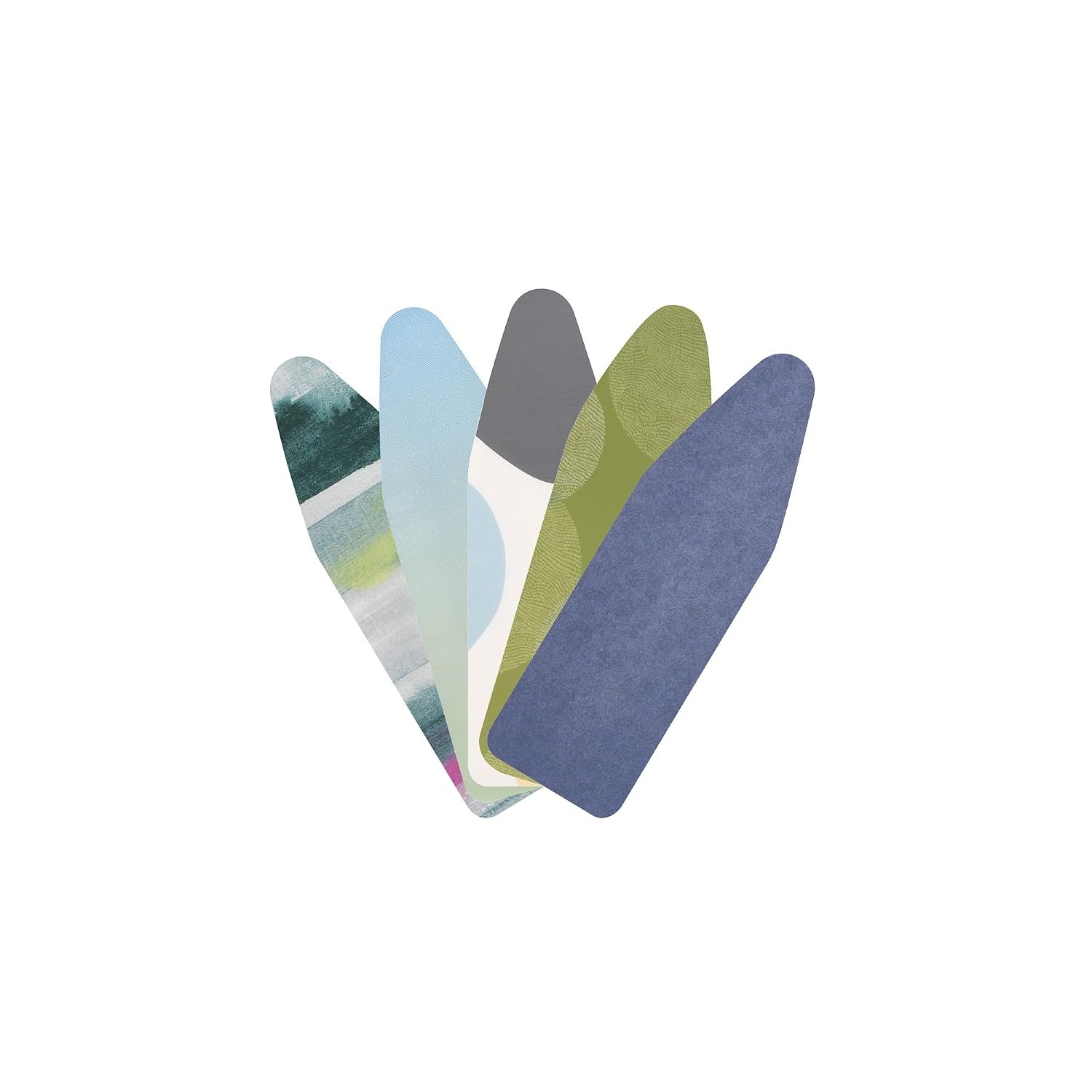 Brabantia 8mm Thick Underlay Ironing Board Cover (D Board/Colourful Mixed Random Selection) Heat-Resistant, Non-Slip, Cord Fastener