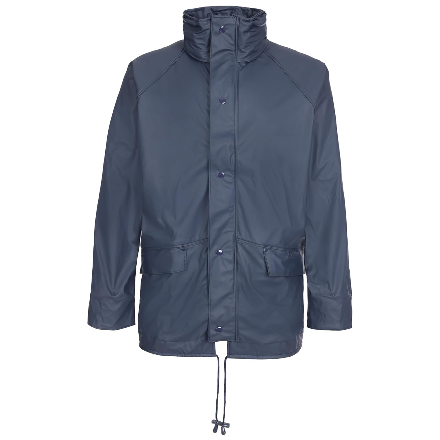 Fort Airflex Breathable Waterproof Jacket - Size Medium, Navy - 100% Waterproof EN343 3:2, Breathable & Windproof Farming Jacket - Adjustable Hood, Tear-Resistant Flexible Fabric for Work & Outdoor
