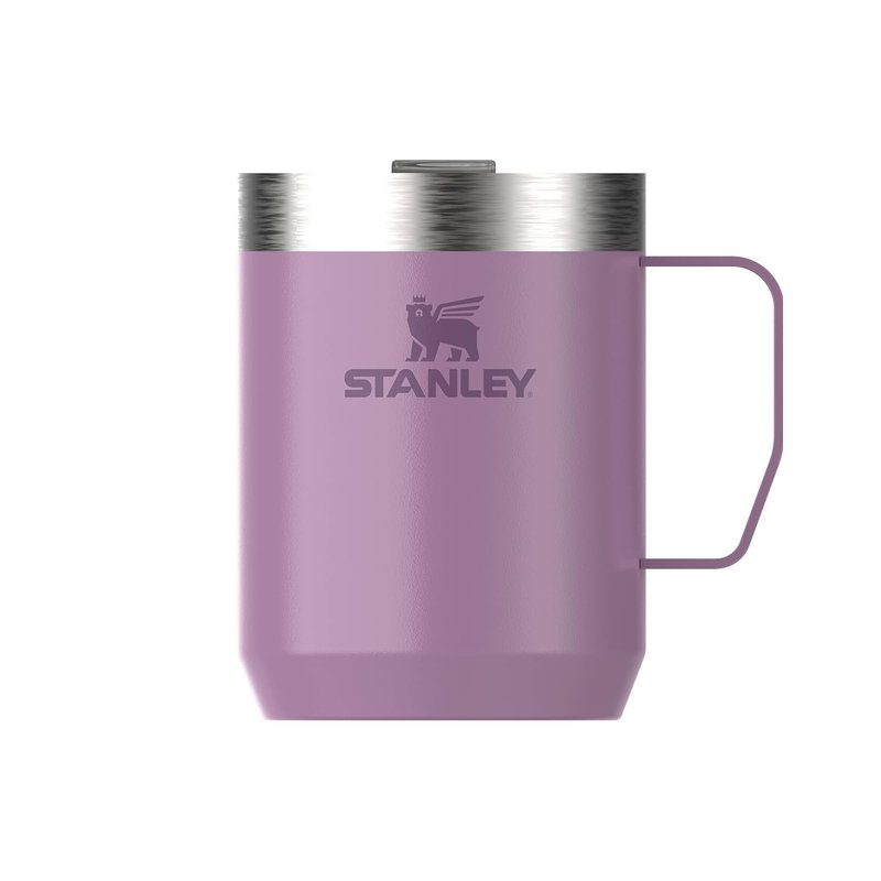 STANLEY 1913 Classic Legendary Camp Travel Mug 0.23L - Keeps Hot for 1 Hour - 2 Hours Cold - Dishwasher Safe - Stainless Steel Coffee Cup - BPA-Free - Lilac Gloss