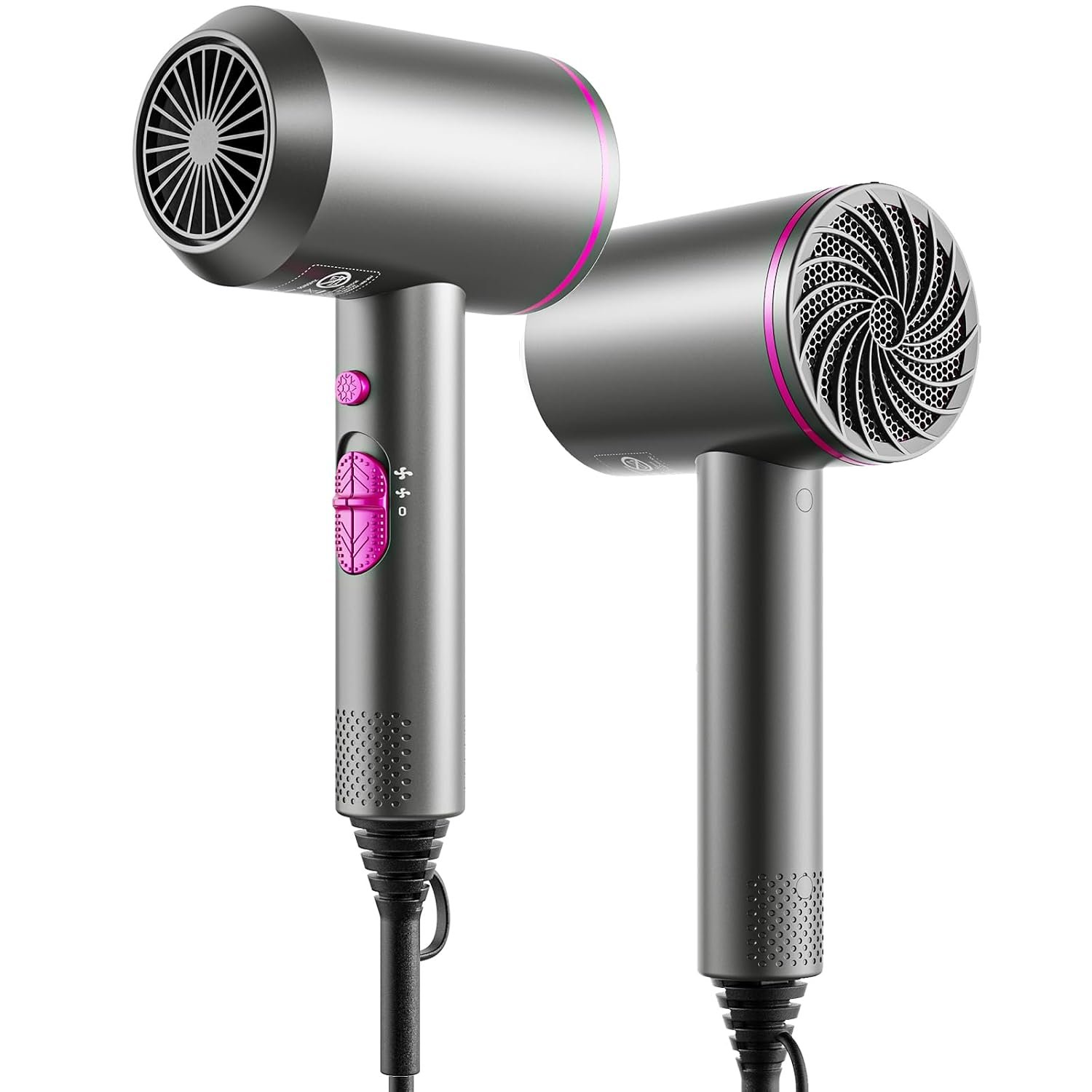 Dekuri Professional Ionic Hair Dryer Hairdryer Powerful AC Motor Quick Drying with 2 Speed 3 Heat Setting, Cool Shot Button