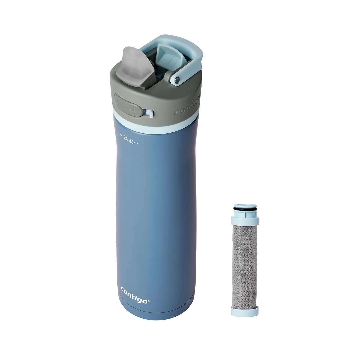 Contigo Dark Ice Bottle, 24 oz