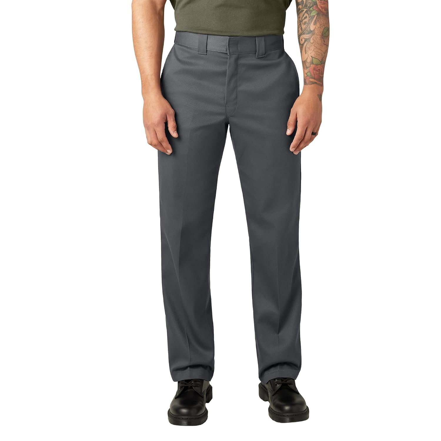 Dickies Men's 874 Flex Workwear Trousers, Grey (Charcoal Grey), 34W 34L UK