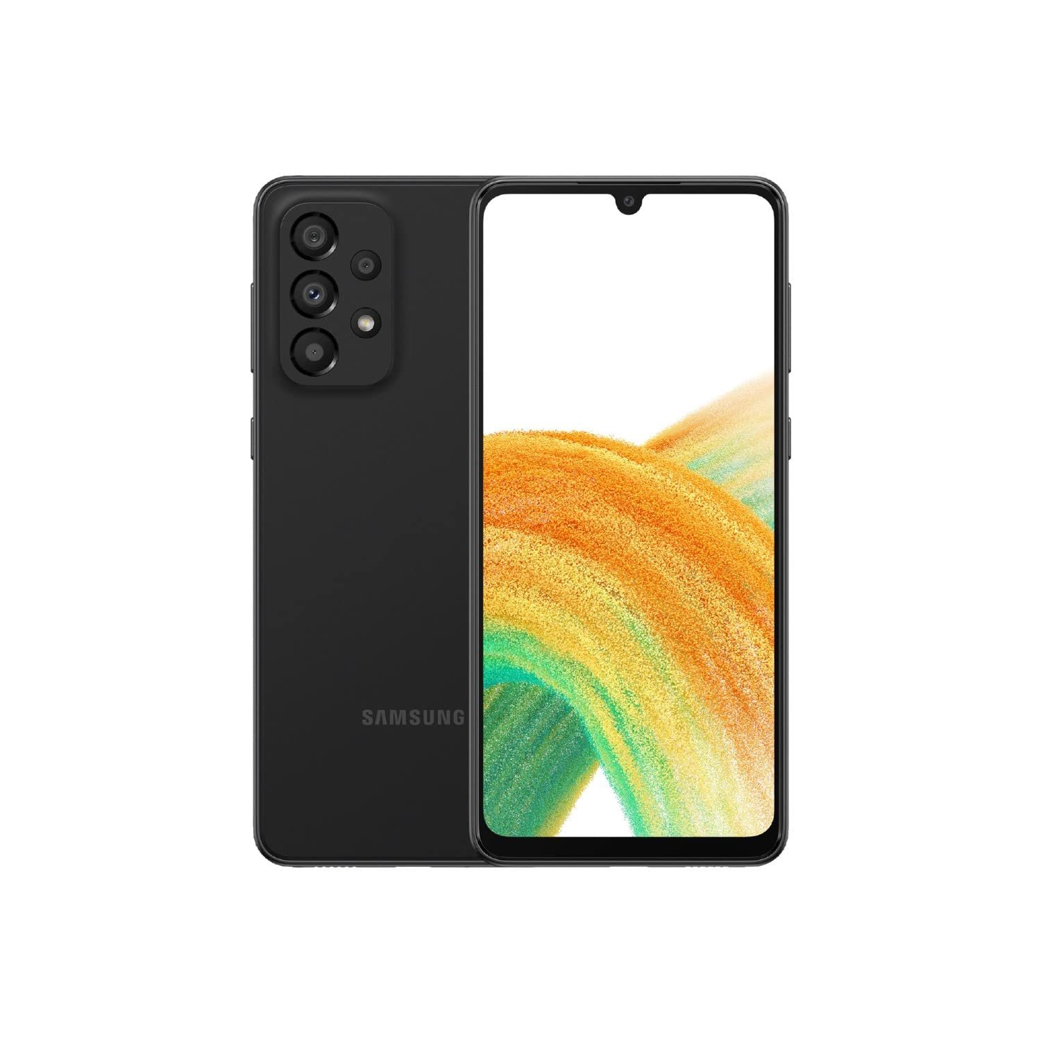 Samsung Galaxy A33 5G Mobile Phone SIM Free Android Smartphone 128 GB Black (Renewed)