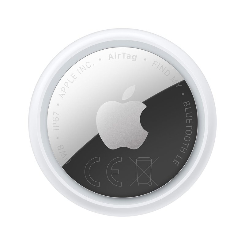 Apple AirTag (2nd generation): Tracker for Keychain, Wallet and More; Locator with Sound; Simple One-Tap Setup with iPhone or iPad; Key Finder with up to 1.5x Precision Finding Range