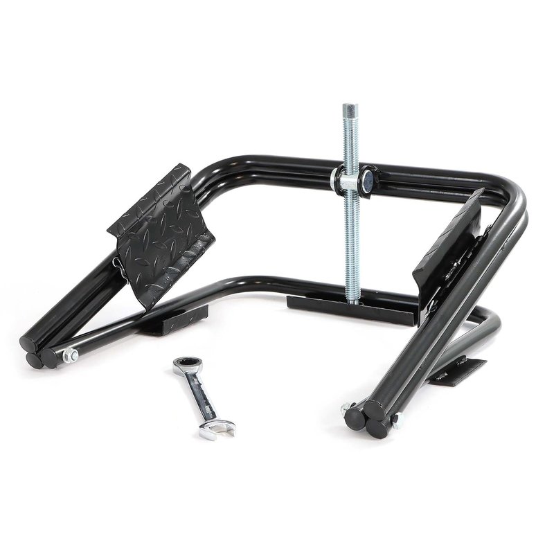 Wiltec Caravan Leveller, Maximum Load Capacity 1360 kg, Durable Motorhome Leveller Compatible with 13-15 Inch Tyres, Compact Design Perfect for On the Go, Caravan Jack with Wrench