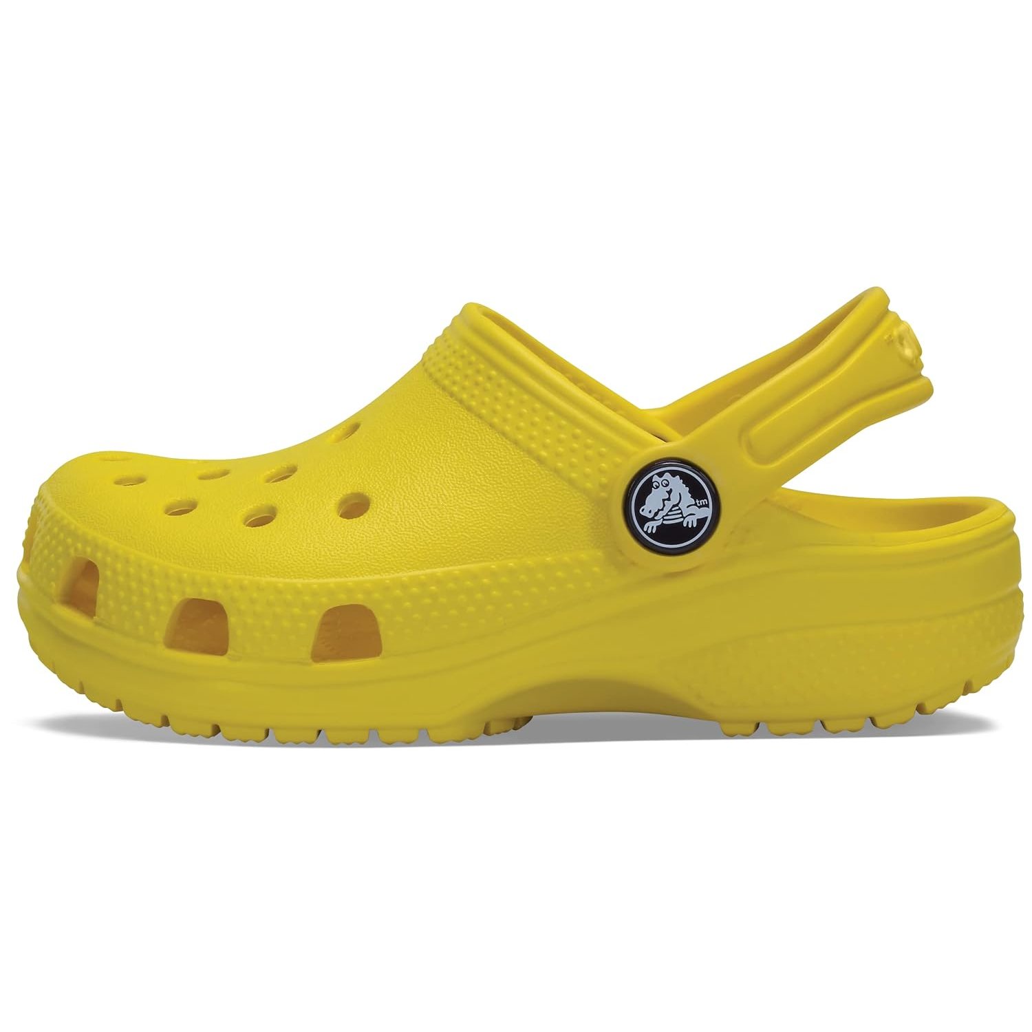 Crocs Unisex Kids Classic Clog T Clog, Lemon, 6 UK Child