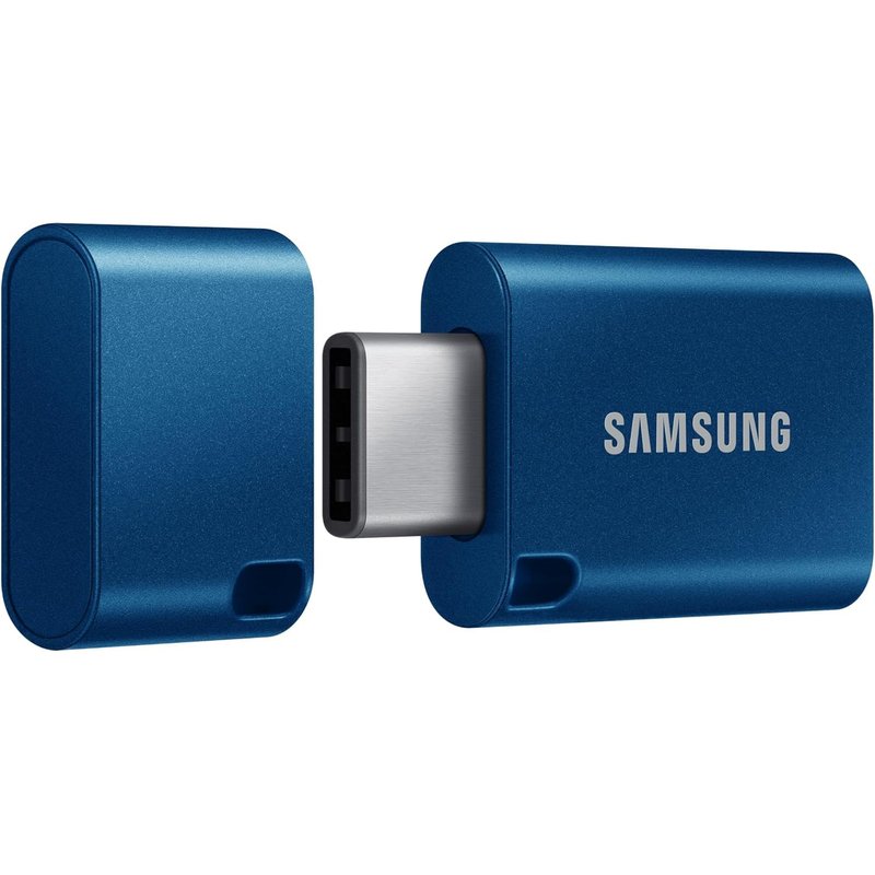 Samsung USB Flash Drive, USB-C 512GB, 400MB/s Sequential Reading, USB 3.2 Gen 1, Compatible with PC, Laptops, Tablets and Smartphones, Blue