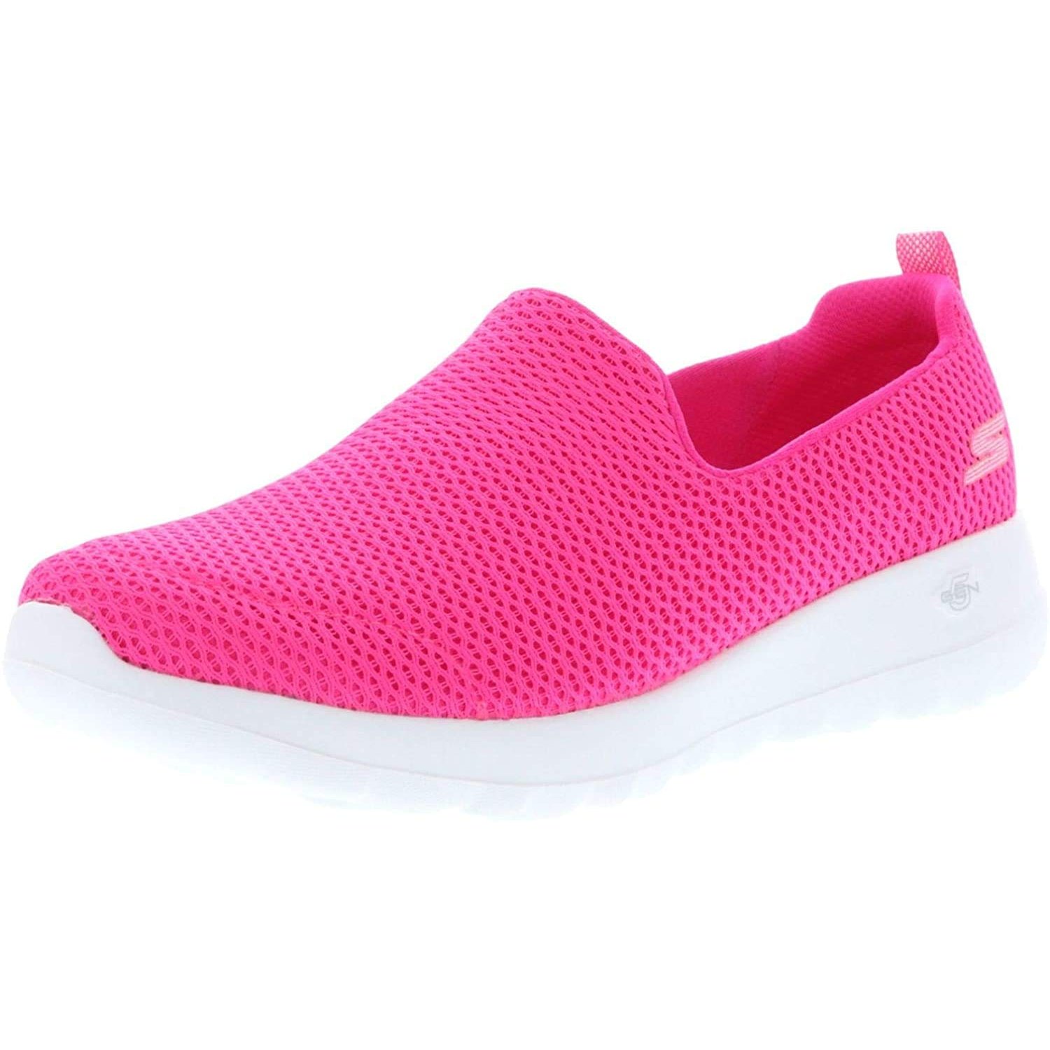 Skechers Ladies Casual Shoes Go Walk Joy 15600 - Hot Pink Textile - UK Size 8 - EU Size 41 - US Size 11