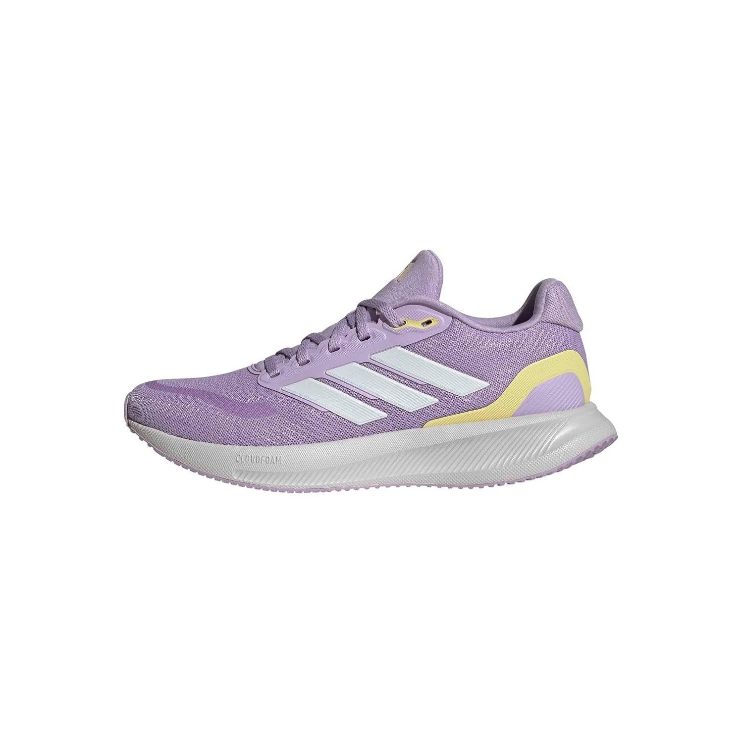 adidas Women's Runfalcon 5 Running Shoes, Powder Plum/FTWR White/Orange Tint, 6 UK