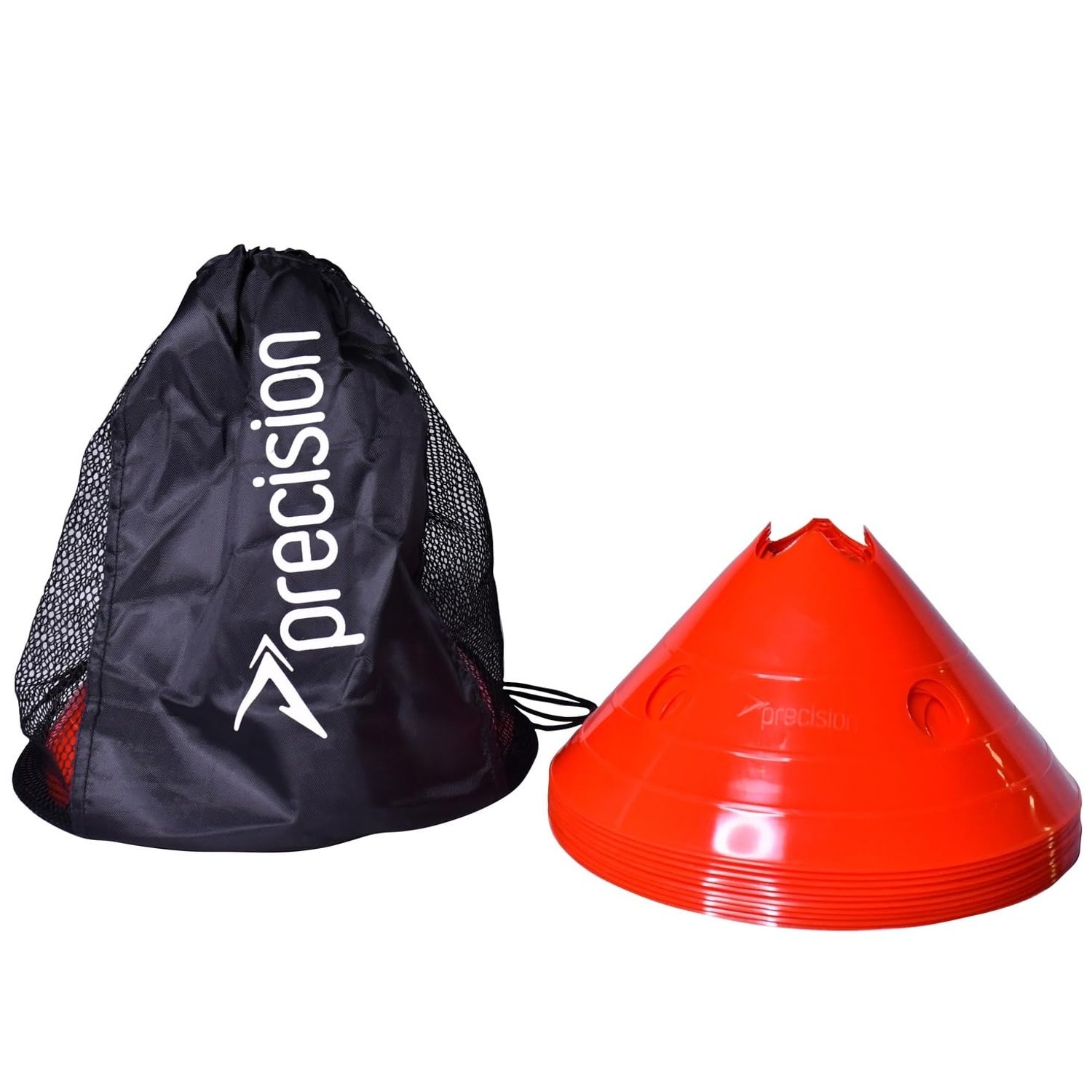 Precision Unisex (Set 20) Precision Giant Saucer Cone Set of 20 , White
