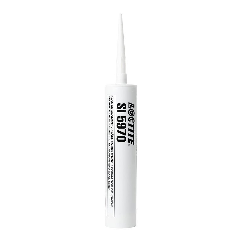 LOCTITE SI 5970, Black Silicone Sealant for Gasketing and Flanges, Adhesive with Strong Resistance against Motor Oil and Vibration, 300ml