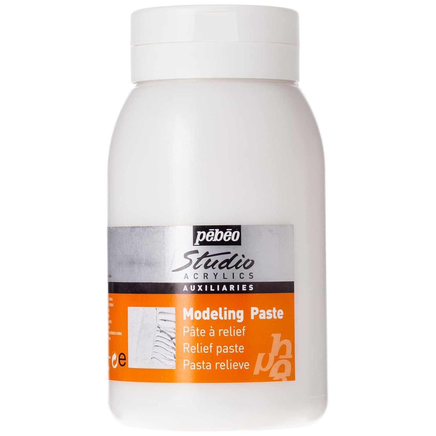 PEBEO 524160 Studio Modelling Paste 1 L, APP1,white