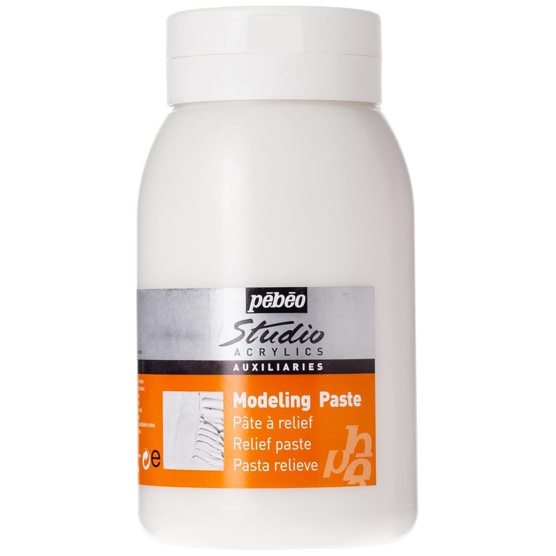 PEBEO 524160 Studio Modelling Paste 1 L, APP1,white