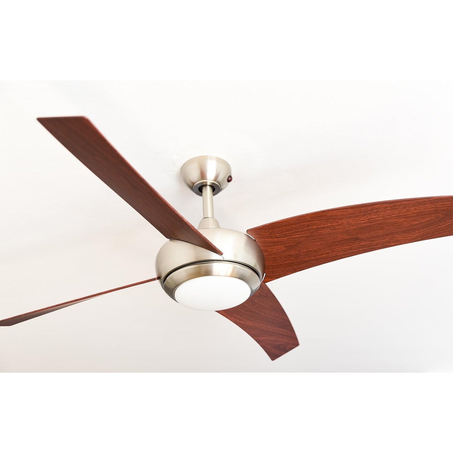 AireRyder Ceiling Fan with Light and Remote Control, Metal, 70 W, Walnut 122 x 122 x 37 cm