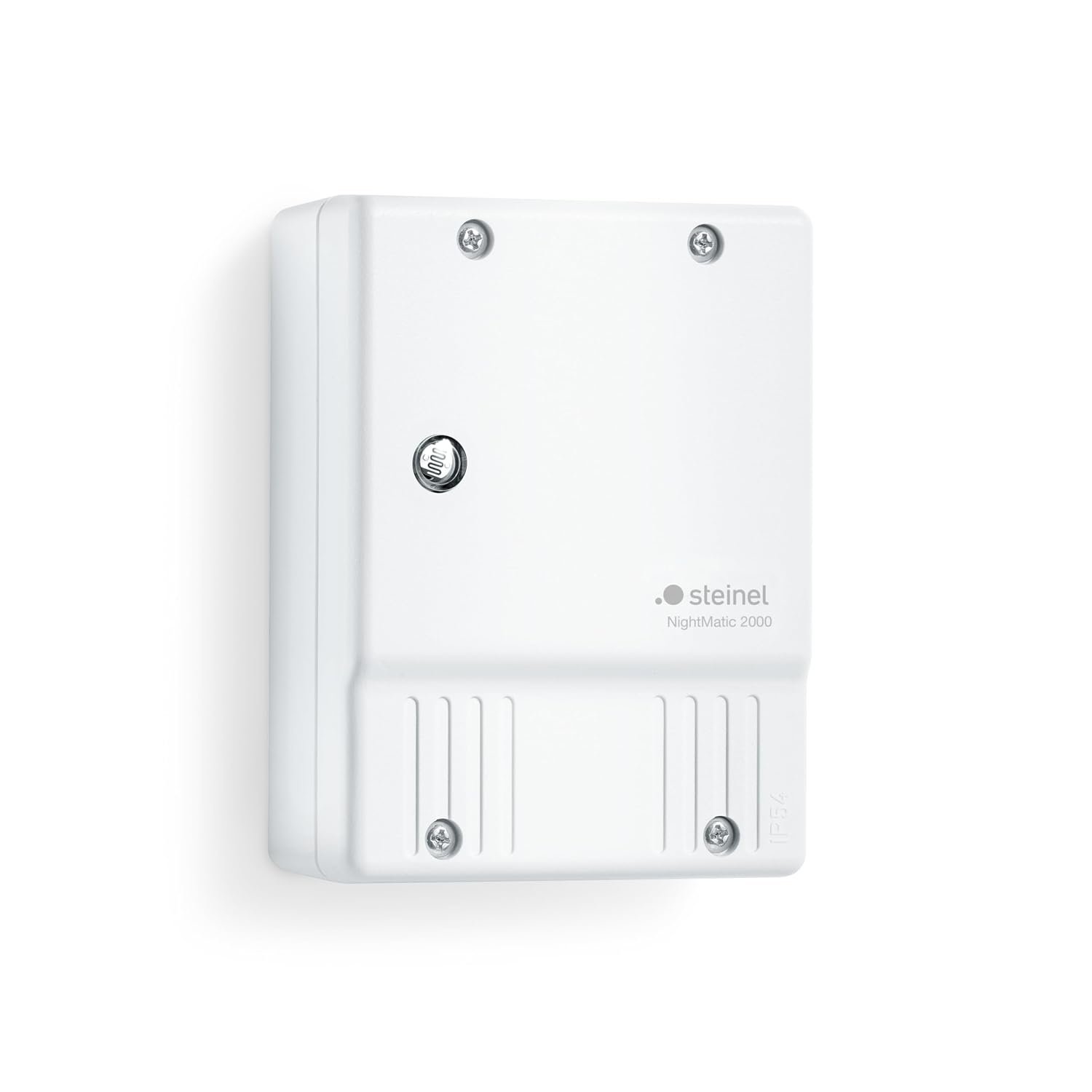 Steinel Dusk till Dawn Switch NightMatic 2000 white, Photoelectric Switch, Automatic Lighting, Properties, Shop Windows