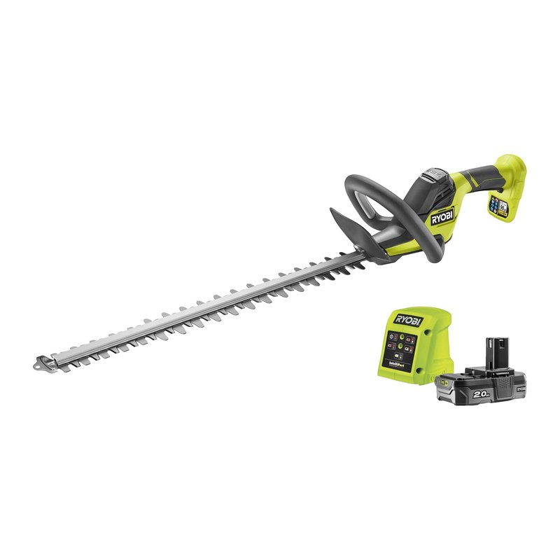 Ryobi RY18HT55A-120 18V ONE+™ Cordless 55cm Hedge Trimmer Starter Kit (1 x 2.0Ah)
