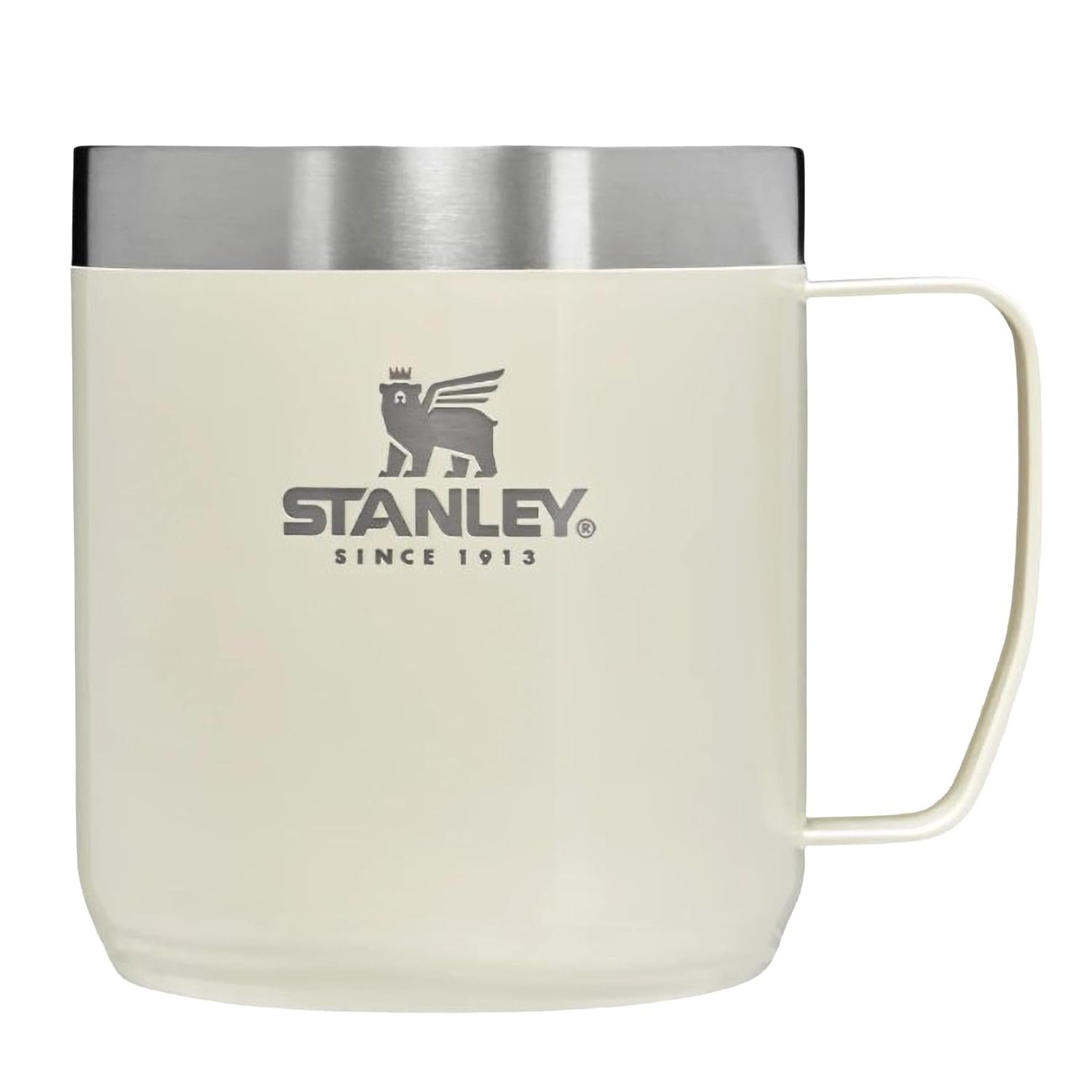 STANLEY Everyday Camp Mug 0.35L Travel Mug - Cream Gloss - OS
