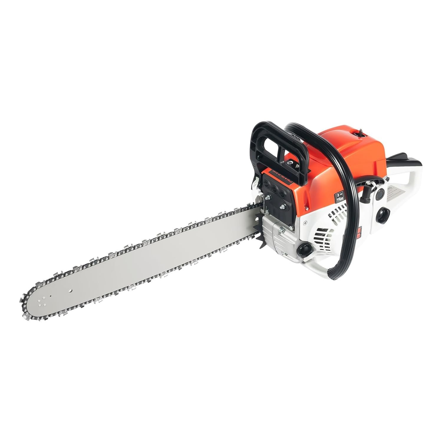 Charocean 52cc Petrol Chainsaw 20 Inch Cordless Chainsaw 2000W Chain Saw, Self-Starting with Fuel Mixing Bottle, Hyundai Chainsaws Petrol Kit for Wood Cutting, Pruning, Gardening, DIY (20 inch)