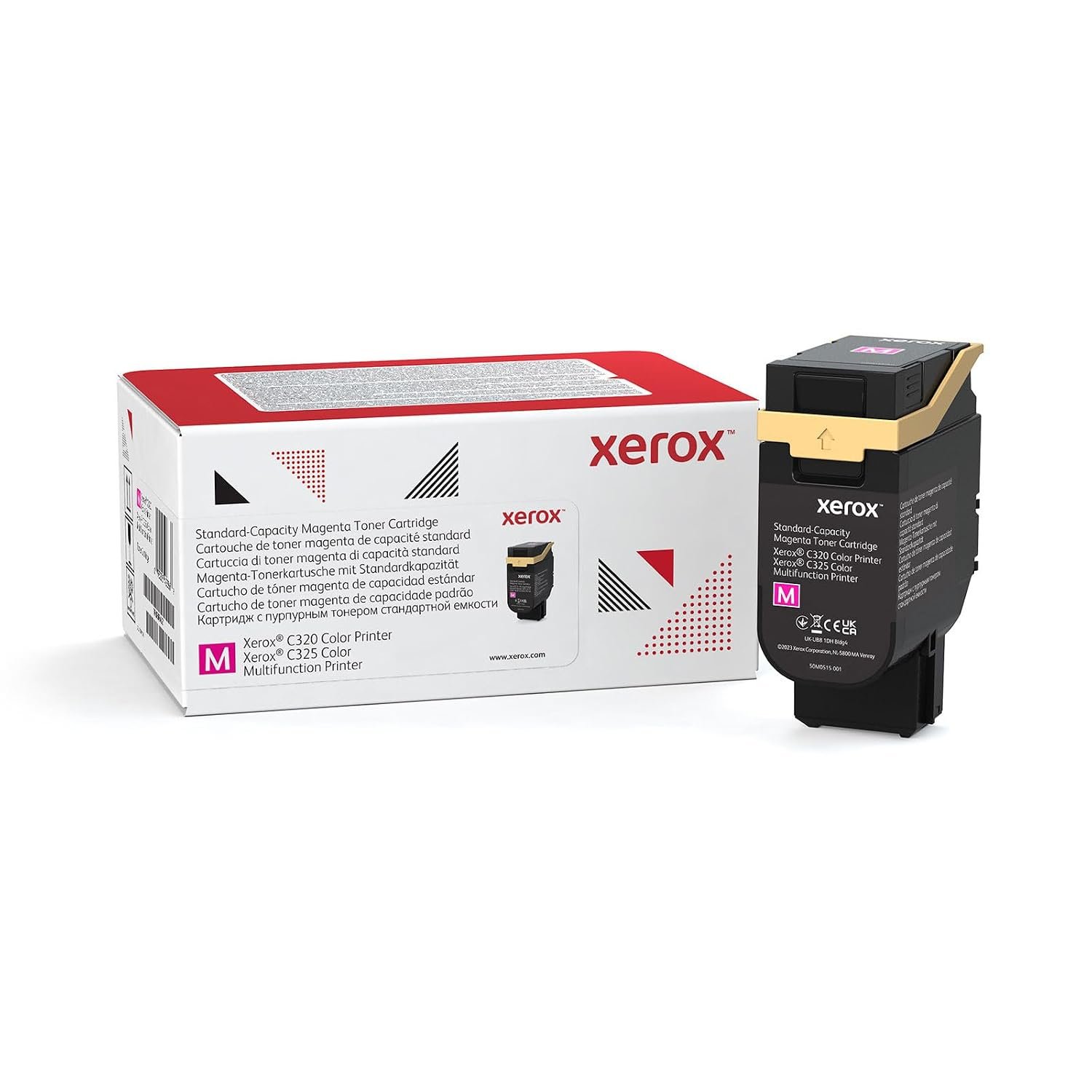 Xerox Genuine C320 / C325 Magenta Standard Capacity Toner Cartridge (1,800 pages) - 006R04821