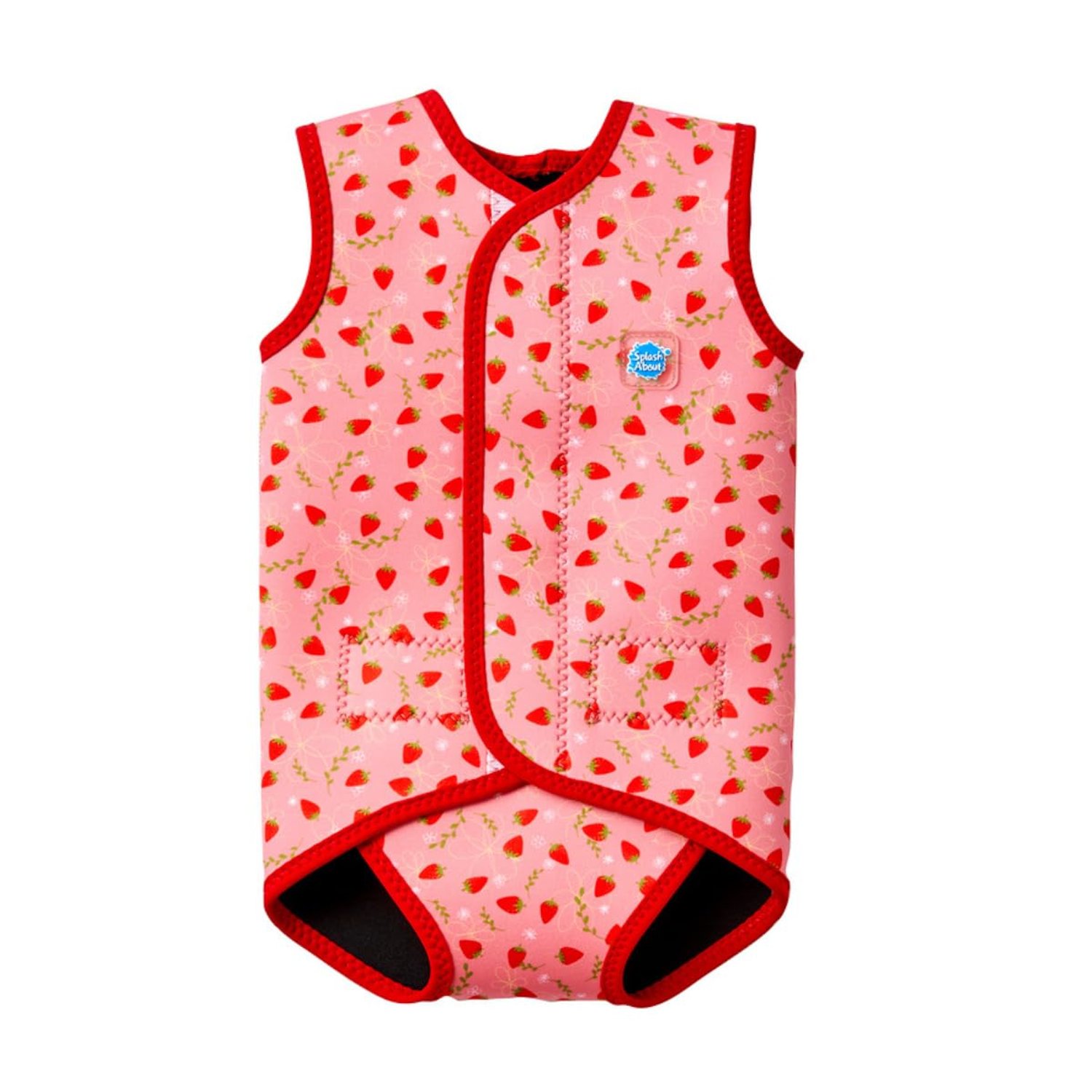 Splash About Baby Wrap Wetsuit, Strawberry Field, 6-18 Months