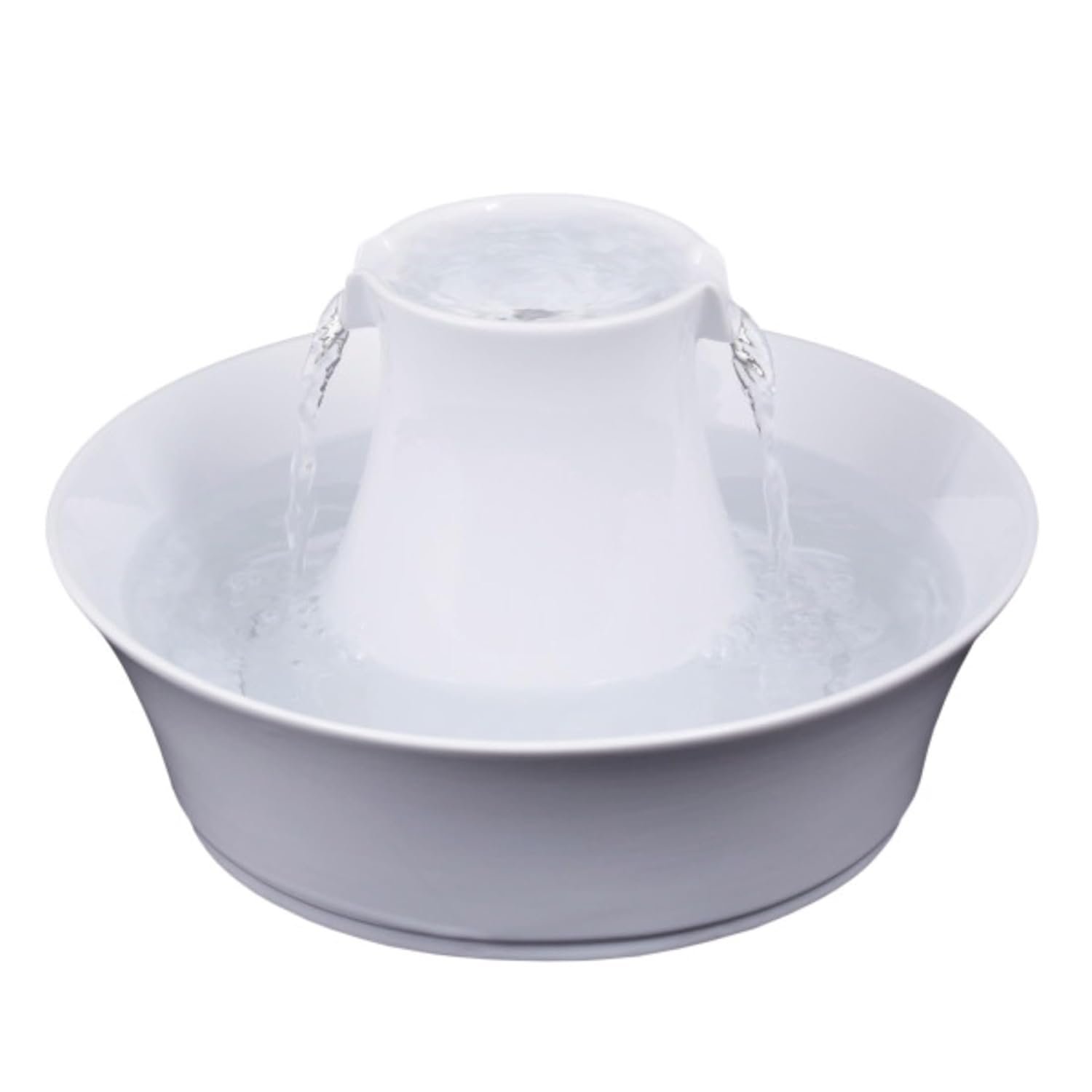 PetSafe Ceramic Avalon Pet Fountain, 2 Litre, Automatic Drinking Fountain for Cats and Dogs, Drinkwell