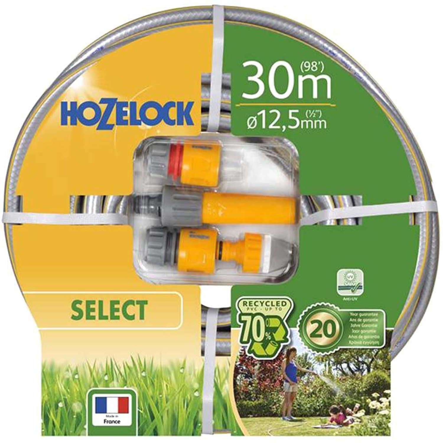 HOZELOCK - Select Hose 12.5mm x 30m Set view 1