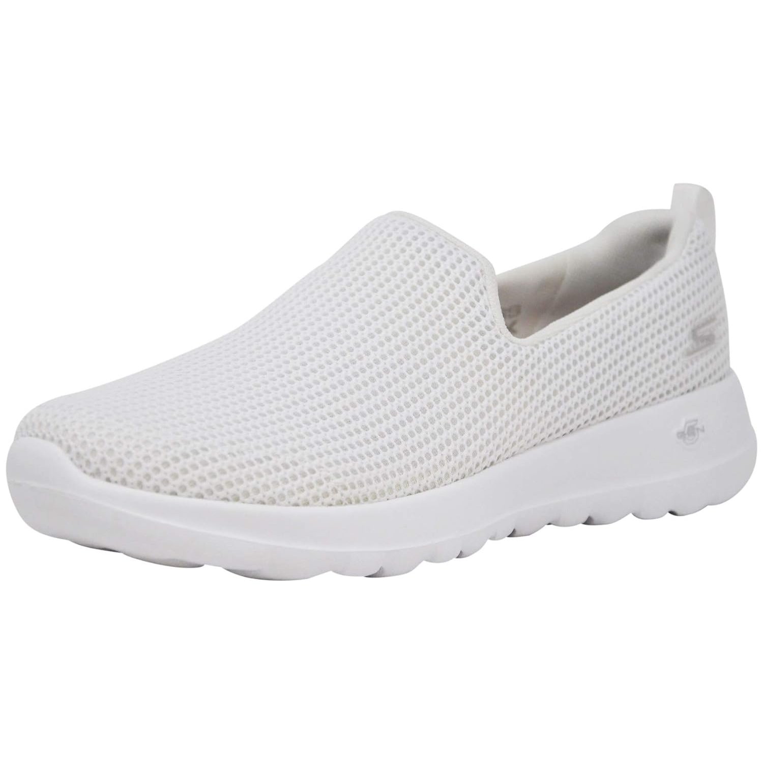 Skechers Women's GO Walk Joy-Sensational Day Sneaker, White, 5.5