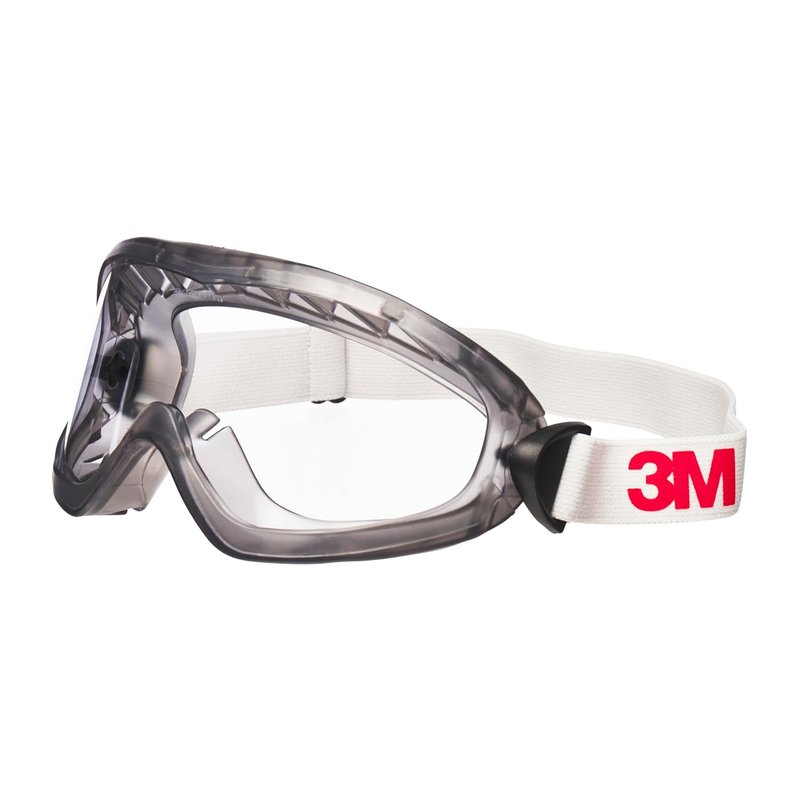3M 7000032483 Safety Goggles, Sealed, Anti-Fog, Clear Acetate Lens, 2890SA