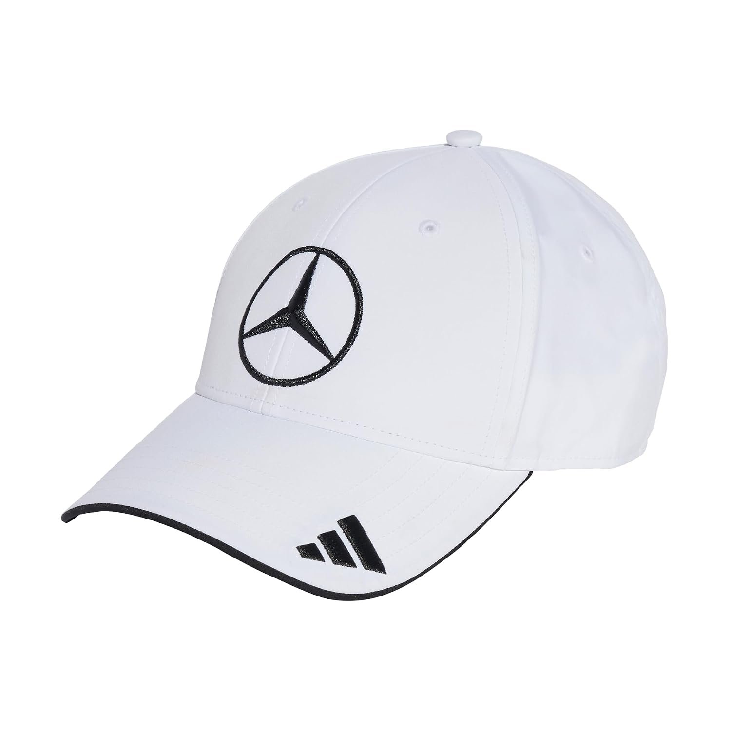 adidas Unisex Mercedes - AMG Petronas Formula ONE Team Driver Cap, White/Black, OneSize