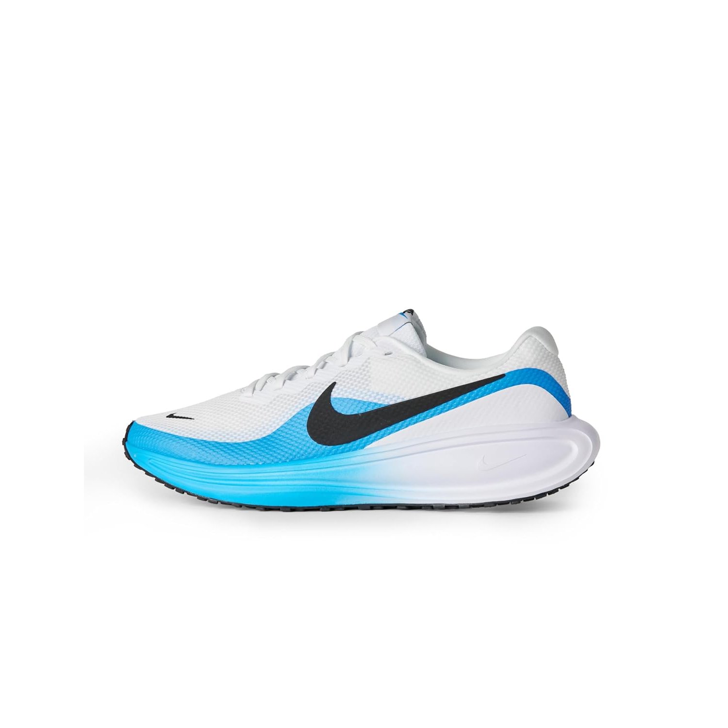 Nike Men's Revolution 8 Trainers, White Black Blue Hero, 11 UK