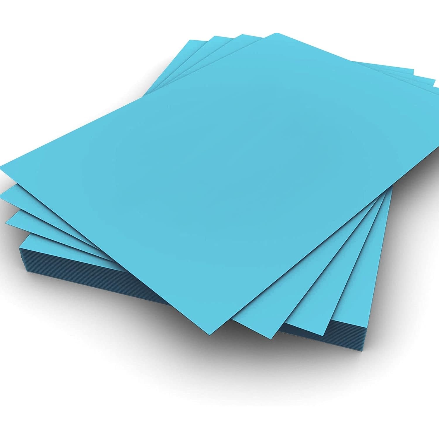A4 Blue Colour Paper 80gsm Sheets Double Sided Printer Paper Copier Origami Flyers Drawing School Office Printing 210mm x 297mm (A4 Blue Paper - 80gsm - 2500 Sheets)