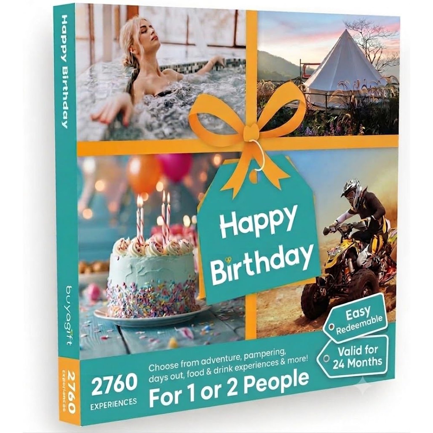 Buyagift Happy Birthday Experiences Gift Box - Over 2760 Experiences Across the UK