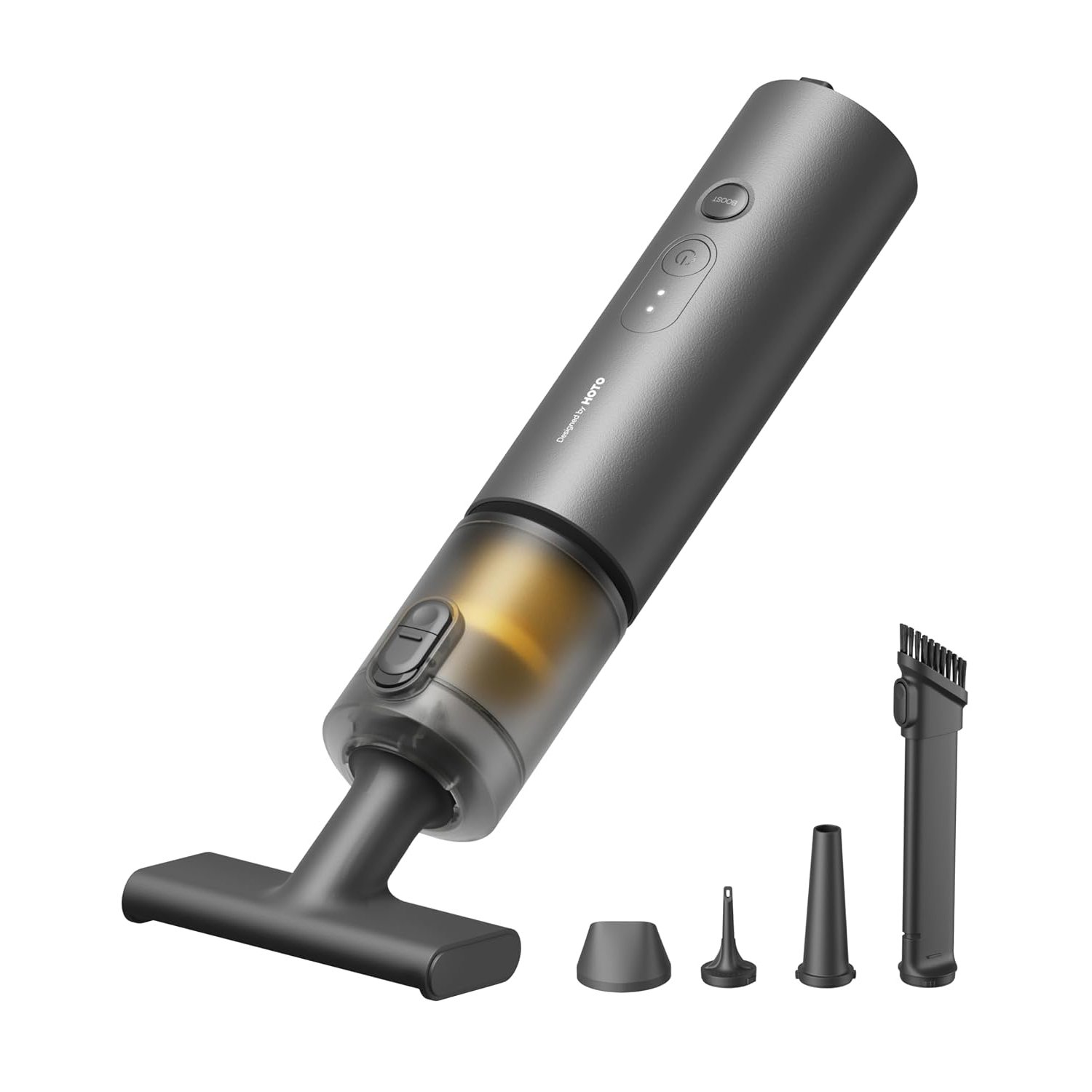 HOTO Handheld Car Vacuum Cleaner Cordless, 4-in-1 Portable Mini Vacuum with 20000Pa Strong Suction, Electric Compressed Air Duster Blower for Car, Desk, Computer, Keyboard, Home, Office Cleaning