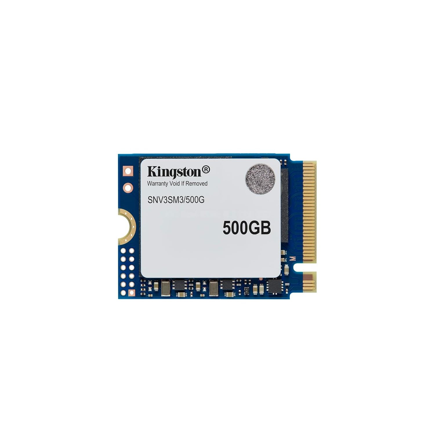 Kingston NV3 NVMe PCIe 4.0 Internal SSD 500GB M.2 2230-SNV3SM3/500G