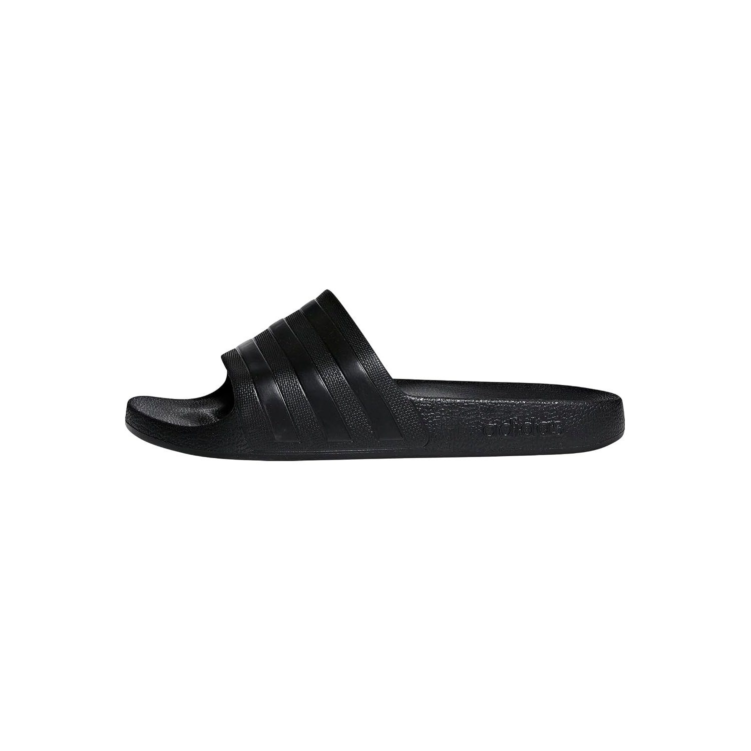 adidas Unisex Adilette Aqua Slides Sandal, Black, 5 UK